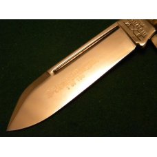 Schatt & Morgan Titusville PA. 2005 Bone 042240 Gunstock 2 Blade Knife 1 of 100 - NIB Schatt & Morgan Titusville PA. 2005 Bone 042240 Gunstock 2 Blade Knife 1 of 100 - NIB