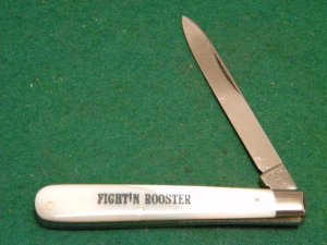 Fight'n Rooster Rostfrei Solingen Germany Pearl Little Pen Knife