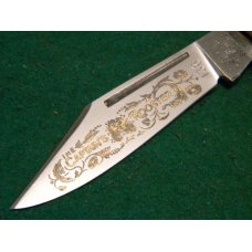 Fight'n Rooster Frank Buster Celebrated Cutlery Germany Pearl Fight'n Rooster Frank Buster Celebrated Cutlery Germany Pearl