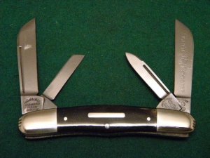 Fight'n Rooster Frank Buster Celebrated Cutlery Germany Horn Congress Knife
