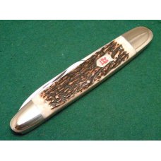 Kissing Crane Robi Klass Solingen Germany Stag Anglo Saxon Whittler Knife - c.1980's Kissing Crane Robi Klass Solingen Germany Stag Anglo Saxon Whittler Knife - c.1980's