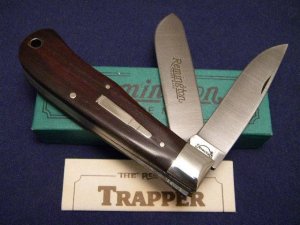 Remington Bullet 1989 R1128 Wood Trapper Knife - NIB