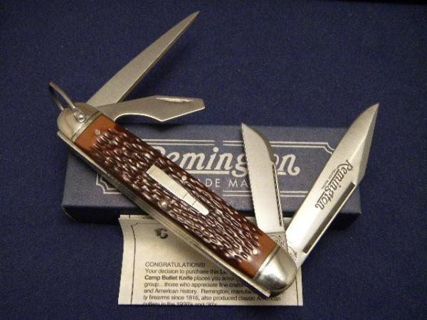 Remington Bullet 1994 R4243 Delrin Camp Knife - NIB Remington Bullet 1994 R4243 Delrin Camp Knife - NIB