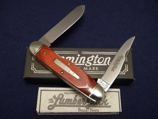 Remington Bullet 1997 R4468 Wood Lumber-Jack Knife - NIB Remington Bullet 1997 R4468 Wood Lumber-Jack Knife - NIB