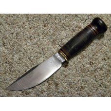 Vintage Marbles Gladstone Mich. USA Stacked Leather Sheath Knife WWII Era Vintage Marbles Gladstone Mich. USA Stacked Leather Sheath Knife WWII Era