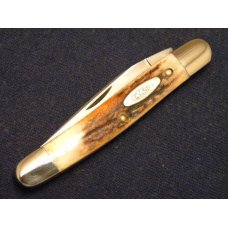 Case XX Stainless USA 1 Dot (1979) Bradford Centennial Stag 52027 SSP Little Stockman Knife Case XX Stainless USA 1 Dot (1979) Bradford Centennial Stag 52027 SSP Little Stockman Knife