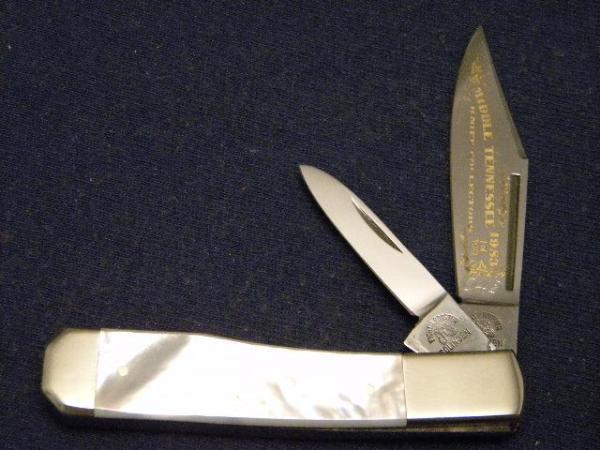 Fight'n Rooster Frank Buster Celebrated Cutlery Germany Pearl 1983 Jack Club Knife