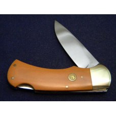 Puma Germany Stainless Micarta 715 4 Star Lockback Knife c.1982 - NIB Puma Germany Stainless Micarta 715 4 Star Lockback Knife c.1982 - NIB