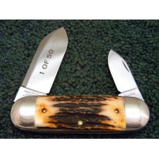 Great Eastern Cutlery Northfield Un-X-LD 2009 Burnt Stag 362208 Elephant Toe Knife 1 of 50 - NIB Great Eastern Cutlery Northfield Un-X-LD 2009 Burnt Stag 362208 Elephant Toe Knife 1 of 50 - NIB