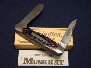 Remington Bullet 1988 R4466 Delrin Muskrat Knife - NIB