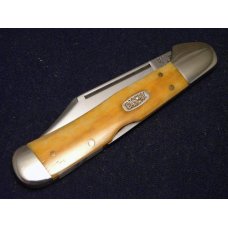 Case XX USA 1998 Smooth Persimmon Bone 61549L SS Copperlock Knife - SFO - NIB Case XX USA 1998 Smooth Persimmon Bone 61549L SS Copperlock Knife - SFO - NIB