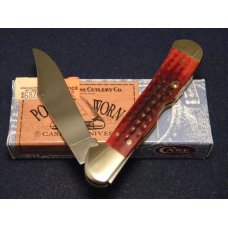 Case XX USA 2000 Pocket Worn Red Bone 61549L SS Copperlock Knife - NIB