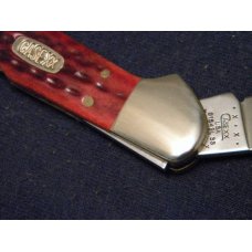 Case XX USA 2000 Pocket Worn Red Bone 61549L SS Copperlock Knife - NIB