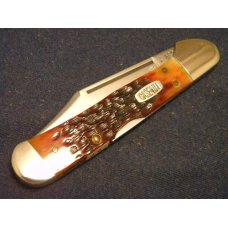 Case XX USA 2000 Brown Chestnut Bone 61549L SS Copperlock Knife - Part of the Case Millennium Set 