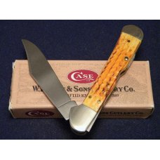 Case XX USA 1998 Pig Skin Orange Bone 61549L SS Copperlock Knife - SFO - NIB Case XX USA 1998 Pig Skin Orange Bone 61549L SS Copperlock Knife - SFO - NIB