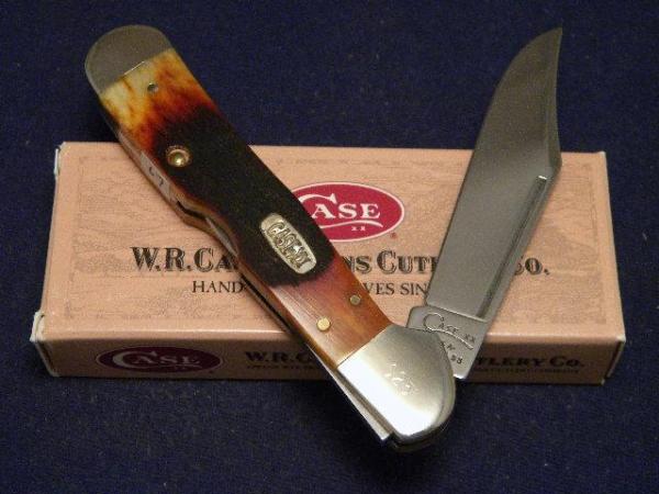 Case XX USA 1998 Chestnut Saw Bone 61549L SS Copperlock Knife - SFO - NIB