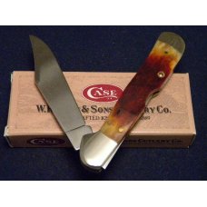 Case XX USA 1998 Chestnut Saw Bone 61549L SS Copperlock Knife - SFO - NIB