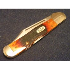 Case XX USA 1998 Chestnut Saw Bone 61549L SS Copperlock Knife - SFO - NIB