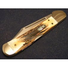 Case XX USA 1999 Genuine Stag 51549L SS Pearl Premier Copperlock Knife - SFO - NIB Case XX USA 1999 Genuine Stag 51549L SS Pearl Premier Copperlock Knife - SFO - NIB