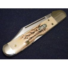 Case XX USA 1999 Genuine Vintage Stag 51549L SS Pearl Premier Copperlock Knife - SFO - NIB Case XX USA 1999 Genuine Vintage Stag 51549L SS Pearl Premier Copperlock Knife - SFO - NIB