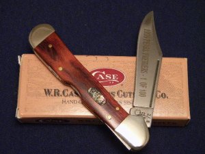 Case XX USA 1999 Rosewood 71549L SS Pearl Premier Copperlock Knife - SFO - NIB