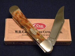 Case XX USA 1999 Smooth Chestnut Appalossa Bone 61549L SS Copperlock Knife - SFO - NIB
