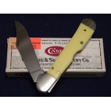 Case XX USA 1998 Yellow Composition 31549L CV Copperlock Knife Merry Christmas 1999 - NIB Case XX USA 1998 Yellow Composition 31549L CV Copperlock Knife Merry Christmas 1999 - NIB
