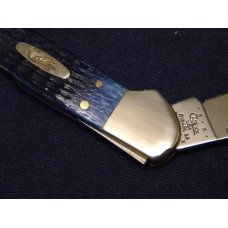Case XX USA 2000 Rogers Jigged Blue Bone 61549L SS Copperlock Knife - NIB Case XX USA 2000 Rogers Jigged Blue Bone 61549L SS Copperlock Knife - NIB