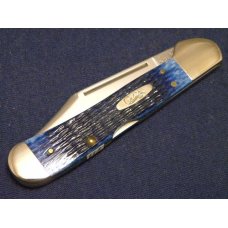 Case XX USA 2000 Rogers Jigged Blue Bone 61549L SS Copperlock Knife - NIB Case XX USA 2000 Rogers Jigged Blue Bone 61549L SS Copperlock Knife - NIB