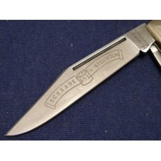 Schrade Wostenholm IXL Sheffield England Bone Stockman Knife - NIB Schrade Wostenholm IXL Sheffield England Bone Stockman Knife - NIB