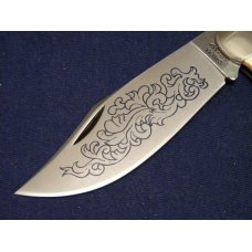 Case XX Hand Made USA 3 Dot (1977) Stag 5172 SSP Blue Scroll Clasp Knife - Mint Case XX Hand Made USA 3 Dot (1977) Stag 5172 SSP Blue Scroll Clasp Knife - Mint