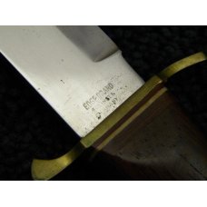 Edge Brand Solingen Germany #432 Arkansas Toothpick Wood Bowie Sheath Knife Edge Brand Solingen Germany #432 Arkansas Toothpick Wood Bowie Sheath Knife