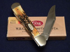 Case XX USA 1997 Genuine Stag 51549L SS Copperlock Knife - NIB