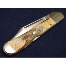 Case XX USA 2000 Genuine Stag 51549L SS Copperlock Knife - NIB Case XX USA 2000 Genuine Stag 51549L SS Copperlock Knife - NIB