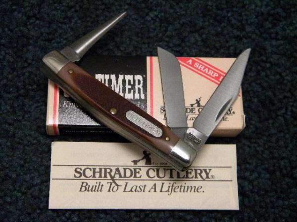 Schrade USA 36OT Delrin Saddleman Stockman Knife with Punch - NIB Schrade USA 36OT Delrin Saddleman Stockman Knife with Punch - NIB