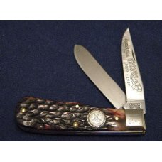 Camillus New York USA Bone Remington Salutes The NKCA 1972-1997 Mini Trapper Knife - NIB Camillus New York USA Bone Remington Salutes The NKCA 1972-1997 Mini Trapper Knife - NIB
