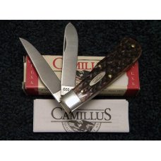 Camillus New York USA Bone Remington Salutes The NKCA 1972-1997 Mini Trapper Knife - NIB Camillus New York USA Bone Remington Salutes The NKCA 1972-1997 Mini Trapper Knife - NIB