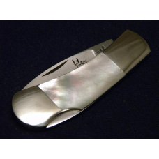 Parker Cut Co Japan Pearl Beaver Tail Lockback Knife Parker Cut Co Japan Pearl Beaver Tail Lockback Knife