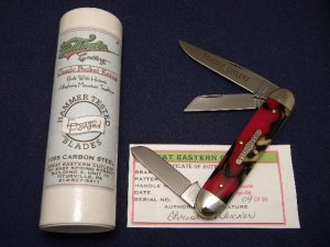 Great Eastern Cutlery Tidioute 2008 Dead Skunk 538308 Cuban Stockman Knife 1 of 50