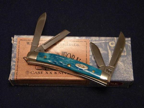 Case XX USA 2004 Caribbean Bone 6468 SS Congress Knife - NIB Case XX USA 2004 Caribbean Bone 6468 SS Congress Knife - NIB