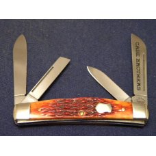 Case Bros. Cutlery Co. USA Chestnut Bone 64052 SS Congress Knife - NIB Case Bros. Cutlery Co. USA Chestnut Bone 64052 SS Congress Knife - NIB