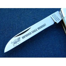 Parker Cut Co Japan Pearl *Prototype* Improved Eagle Muskrat Knife