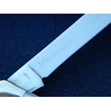 Parker Cut Co Japan Pearl *Prototype* Improved Eagle Muskrat Knife