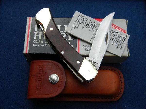 Uncle Henry Schrade + LB7 USA Wood Bear Paw Folding Lockback Knife - NIB Uncle Henry Schrade + LB7 USA Wood Bear Paw Folding Lockback Knife - NIB