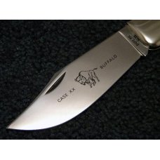 Case XX USA 1970's Wood P172 Buffalo Clasp Knife Case XX USA 1970's Wood P172 Buffalo Clasp Knife