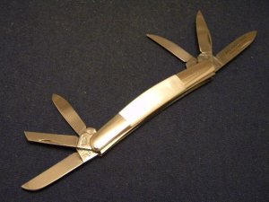 Standing Stone Cutlery (Parker) Japan Pearl 6 Blade Congress Abraham Lincoln Commemorative Knife