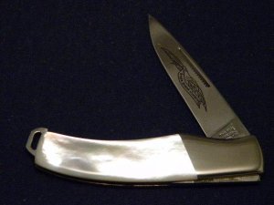 Parker Cut Co. Japan Eagle Brand Pearl Lockback Knife