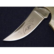 American Blade Chattanooga, TN Japan (Parker) Pearl Fancy Lockback Knife c.1983 American Blade Chattanooga, TN Japan (Parker) Pearl Fancy Lockback Knife c.1983