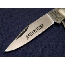 Parker Cut Co. Japan Pearl Railsplitter Stockman Knife Parker Cut Co. Japan Pearl Railsplitter Stockman Knife