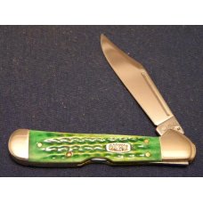 Case XX USA 1999 Burnt Green Bone 61749L SS Mini Copperlock Knife - NIB Case XX USA 1999 Burnt Green Bone 61749L SS Mini Copperlock Knife - NIB